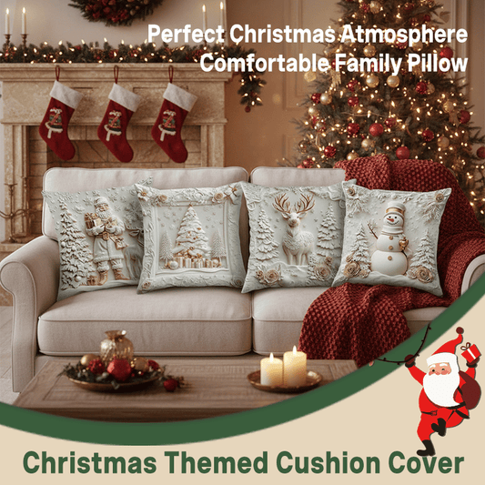 🎅Christmas Season Gift Idea£10.99!!🎁Christmas Themed Cushion Cover🛋️