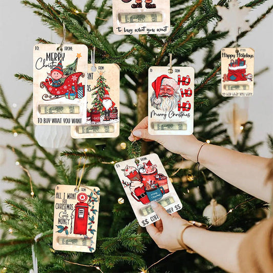 🎄Early Xmas Sales -50% OFF🎅Christmas Cards Money Holder Ornament for Cash Gifts