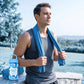 🔥Summer Hot Sale⚡50K+ SOLD!❄️Cold Sweat Towel You Can Use Anywhere, Anytime! Reusable Soft Absorbent Cooling Portable1