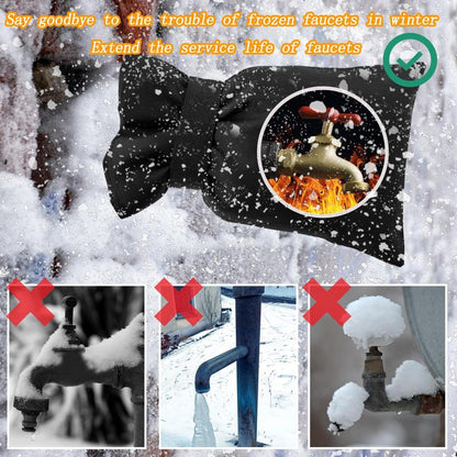 ❄️LAST DAY SALE - BUY 1 GET 1 FREE!!⚡50K+ SOLD!✨Outdoor Faucet Covers for Winter Freeze Protection❄️