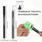 💧10-Pack Waterproof Colored Gel Eyeliner Pencil – Metallic & Shimmer Finishes, Smudge-Proof（Pencil sharpener color is random）