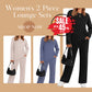 🔥LAST DAY SALE 50% OFF👍✨Women's Crew Neck Top & Drawstring Pants Set