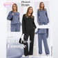 🔥LAST DAY SALE 50% OFF👍✨Women's Crew Neck Top & Drawstring Pants Set