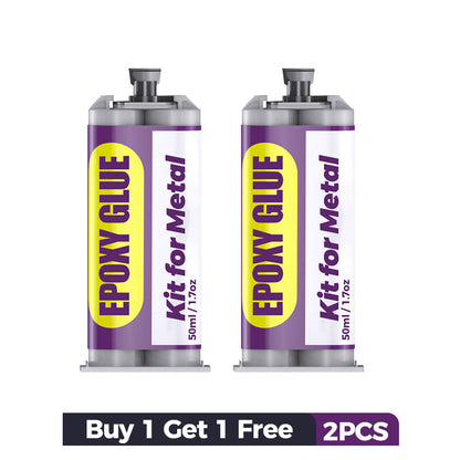 🥳2026 HOT SALE🥳💞50K+ SOLD!🔥🏠 50% OFF! ✨Epoxy Glue Kit for Metal