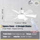 🌬️Surprise Price: Only £16.99!!🔥SmartBreez™ 40W LED Ceiling Fan Light – 20.5” Ultra-Quiet with Remote 🎯 | E27 + FREE B22 Adapter 🔌 | For Bedroom 😴, Kitchen 👩‍🍳 & Garage 🛠️ – UK Ready! 🇬🇧1
