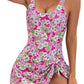 👙LAST DAY SALE: ONLY ￡15.99!!💃Women's One Piece Tummy Control Tie Knot Swimsuit