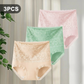 ⚡50K+ SOLD!⚡Women's Sexy Lace High-Waist Cotton Panties
