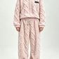 ❄️Hot Sale-50% OFF🧸 Women's 2-Piece Plush Fleece Set – Cosy Winter Style - Sleep Set