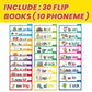 🔥LAST DAY 50% OFF📚30 Read and Rhyme Flip Books