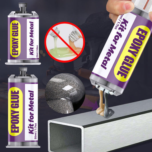🥳2026 HOT SALE🥳💞50K+ SOLD!🔥🏠 50% OFF! ✨Epoxy Glue Kit for Metal