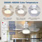 🏆LAST DAY SALE 49% OFF🔥SmartBreez™ LED Ceiling Fan Light – 20.5” Ultra-Quiet with Remote 🎯 | E27 + FREE B22 Adapter 🔌 | For Bedroom 😴, Kitchen 👩‍🍳 & Garage 🛠️ – UK Ready! 🇬🇧