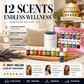 🔥🌷LAST DAY SALE 50% OFF– ONLY ￡6.99⚡50K+ SOLD💕12-Pack Water Soluble Essential Oils Set🎁🌺The fresh scent lifts your mood！