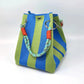 🏆👜 Limited-Time Sale: ￡7.99 🌴Striped Knit Bucket Handbag for Women – Handmade Summer Beach Shoulder Bag