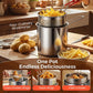 💞2026 HOT SALE🥳💞50K+ SOLD! ✨ 50% OFF!💥🔥304 Stainless Steel Multifuntional Fryer-Q
