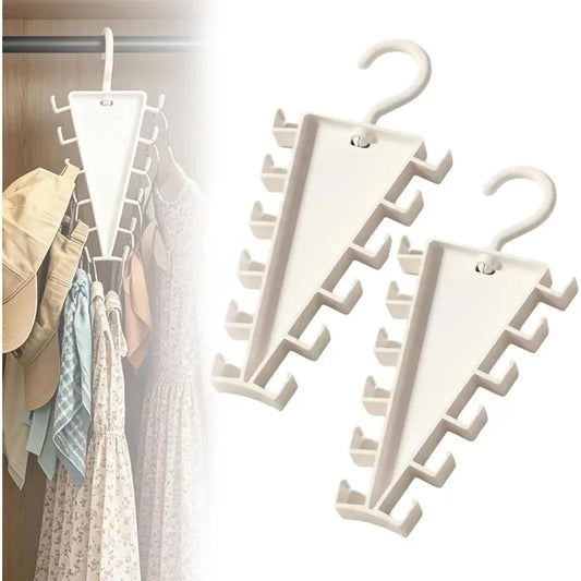 📢📢🏆Last Day Promotion：ONLY ￡7.99!!👜50% OFF !! ⏰Multifunctional Triangle Closet Organizer