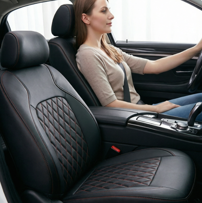 ⏳Time-Limited Special⏰9-Piece Universal Fit Leather Car Seat Cover Set-b