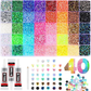 🥰2026 HOT SALE💥💞50K+ SOLD! 💕✨ 50% OFF!🌟Glitter Rhinestone Bedazzling Kit - 32000Pcs Resin Jelly Rhinestones for Crafting🌟Rhinestone Craft Kit💕