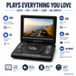 🔥2026 New Upgrade ＆ Hot Sale🔥FREE SHIPPING🛩️7.8" HD Portable DVD/EVD Player📺