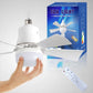 🌬️Surprise Price: Only £16.99!!🔥SmartBreez™ 40W LED Ceiling Fan Light – 20.5” Ultra-Quiet with Remote 🎯 | E27 + FREE B22 Adapter 🔌 | For Bedroom 😴, Kitchen 👩‍🍳 & Garage 🛠️ – UK Ready! 🇬🇧1