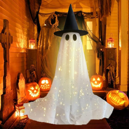 🔥2026  New Flash Upgrade 🌠 - 65" Giant Glittering Ghost 👻✨