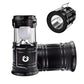 🔥🔥LAST DAY SALE 60% OFF !!📢 ⛺️Solar Camping Lantern- Rechargeable LED Lights, Magnetic Base & Foldable Hanging Hook- Collapsible Lamp Battery Powered ✨