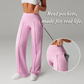 💗LAST DAY SALE 50% OFF⚡50K+ SOLD💕Women's Plain Loose Straight Leg Pants1