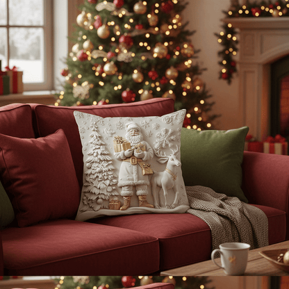 🎅Christmas Season Gift Idea🎁Christmas Themed Cushion Cover🛋️