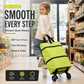 🔥Limited Offer⚡50K+ SOLD!🛍️2-in-1 Convertible shopping tote – hides wheels, holds 20kg, expands with zipper!