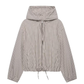 🎁2026 New Arrivals💥Last Day Sale 50% Off🧥Women’s Vintage Check Hooded Cropped Jacket | Full Zip, Drawstring Hem, Loose Drop Shoulder Casual Outerwear for Autumn & Winter-Q