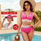 👙2026 New Type 49% OFF💥👙High Waisted Tummy Control Color Block Bikini Sets3