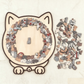 🎁Christmas Sale 70% OFF🎅135-Piece Morandi-Colored Cat Shaped Wooden Jigsaw Puzzle