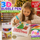 💥LAST DAY BUY 1 GET 1 FREE!!🎁🔮Magic Pen – Draw 3D with one stroke!🎄DIY Bubble Popcorn Drawing Pens