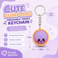 🔥🎁LAST DAY SALE ONLY￡6.99!!✨70% OFF🔥Cute Dumpling Pressable Fidget Keychain - touch sensing light