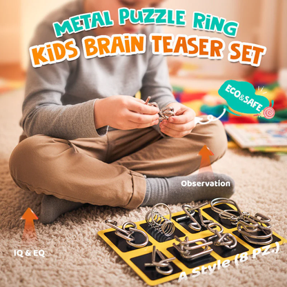 🧠 Limited-Time Offer: 50% OFF!!!🧠🔠Metal Montessori Puzzle Solving