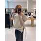 🎁2026 New Arrivals💥Last Day Sale 50% Off🧥Women’s Vintage Check Hooded Cropped Jacket | Full Zip, Drawstring Hem, Loose Drop Shoulder Casual Outerwear for Autumn & Winter-Q