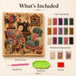 🥳2026 HOT SALE🥳💞50K+ SOLD! 🏆 LIMITED-TIME 50% OFF! ✨ Cozy Hobby Rooms 3D Diamond Art Kit🌟