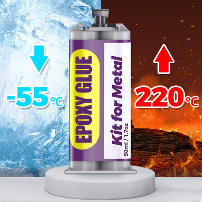 🥳2026 HOT SALE🥳💞50K+ SOLD!🔥🏠 50% OFF! ✨Epoxy Glue Kit for Metal