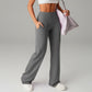 💗LAST DAY SALE 50% OFF⚡50K+ SOLD💕Women's Plain Loose Straight Leg Pants1