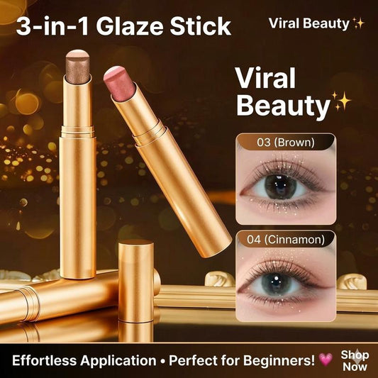 🏆Flash Sale⚡Last Day Only ￡9.99💕50K+ SOLD! Almost Gone-💥3 Color Eyeshadow Stick