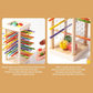 🔥Wooden Stick Game, Colorful Educational Toy for Cognitive Development & Focus Training, Includes Mixed Colors Sticks and Dual-level Puzzle