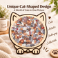 🥳2026 HOT SALE🥳💞50K+ SOLD! 🎁60% OFF🧩135-Piece Morandi-Colored Cat Shaped Wooden Jigsaw Puzzle