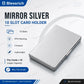 💰 Price Drop! 💕RFID-blocking card holder – stainless steel, slim design, 3 capacities. 📇✨