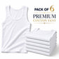 💪👕 6-Pack Men's Breathable Athletic Tank Tops – 60% OFF! Ultra-soft, lightweight, ribbed texture – gym & everyday staples. 🔥✨