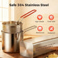 💞2026 HOT SALE🥳💞50K+ SOLD! ✨ 50% OFF!💥🔥304 Stainless Steel Multifuntional Fryer-Q
