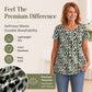 🎨👕 LIMITED TIME 50% OFF! 🌸Printed Round Neck Top – Vibrant print & effortless style – Stand out with ease. ✨