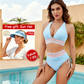 👙2026 New Type 49% OFF💥👙High Waisted Tummy Control Color Block Bikini Sets3