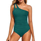 💖LAST DAY SPECIAL PRICE: ￡11.99!!💖Women's Cutout One Shoulder One Piece Swimsuit👙