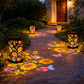 🔥HOT SALE 49% OFF-🌞Colorful Sunflower Glow Solar Garden Lantern1