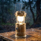 🔥🔥LAST DAY SALE 60% OFF !!📢 ⛺️Solar Camping Lantern- Rechargeable LED Lights, Magnetic Base & Foldable Hanging Hook- Collapsible Lamp Battery Powered ✨