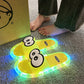 👣👣Cute slippers with cartoon motifs that glow1